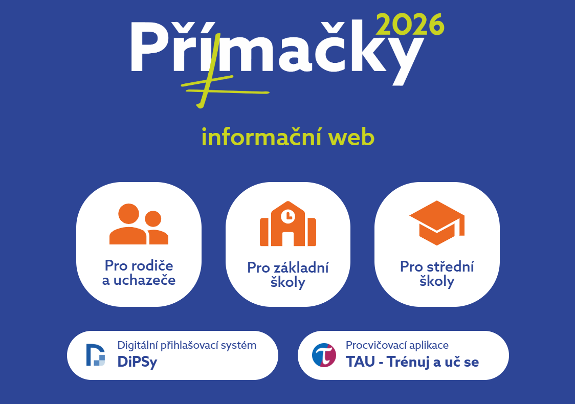 Přihlášky na střední školy — informační web